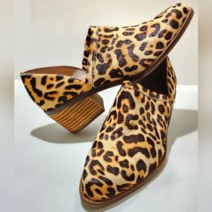 Crown Vintage Animal Print Booties